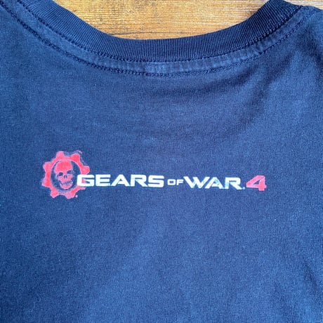 【Gears of War 4】 ゲームTシャツ Lサイズ ブラック LOOT CRATE公式  スカル
