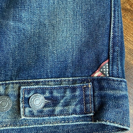 【Denim & Supply】ラルフローレン デニムジャケット L メキシコ製 星条旗タグ