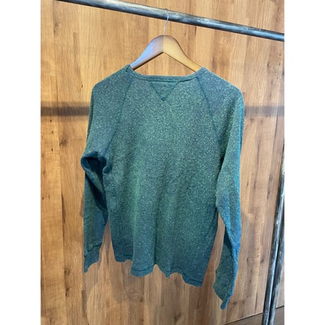 【MARC JACOBS】 メランジ ニット カットソー グリーン M