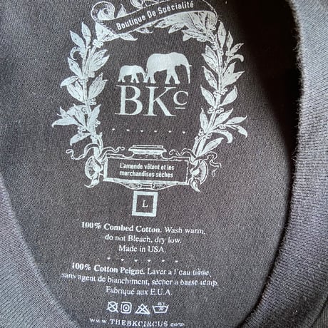 【The Brooklyn Circus】 モーターサイクル プリントTシャツ L ブラック アメカジ USA製