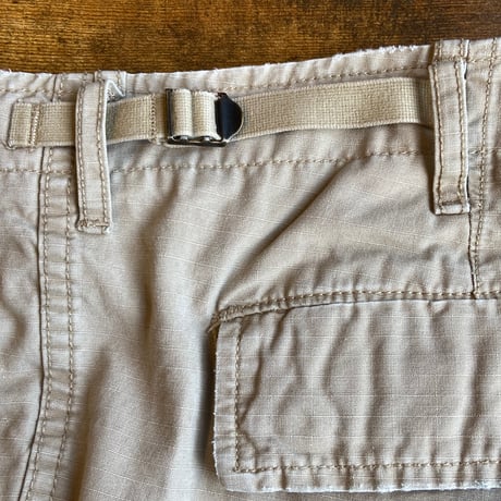 【Denim & Supply Ralph Lauren】 リップストップ カーゴパンツ 36×32 ベージュ