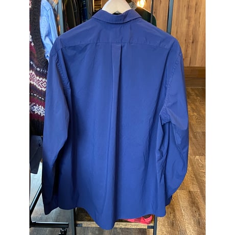 【Ralph Lauren】 PERFORMANCE シャツ XXL ネイビー 高機能素材 速乾 BDシャツ