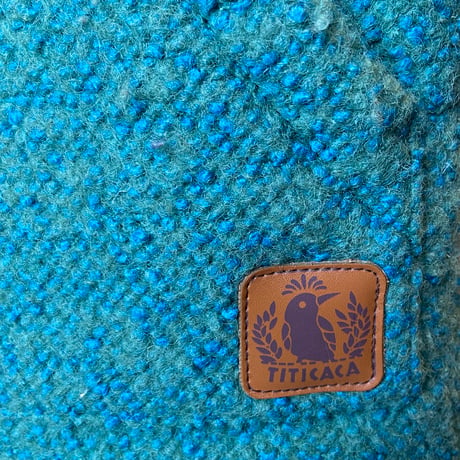 【TITICACA】チチカカ ボア切替 ウエスタンヨーク ベスト L / エスニック ネイティブ柄 中綿入り ジレ アウトドア