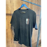 【teespring】 星条旗×日本刀 カタナグラフィックTシャツXL ブラック