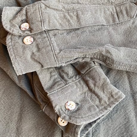 USA製【Carhartt】コットンシャツ　M　REGULAR　オリーブ
