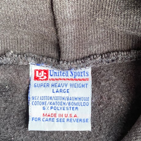 USA製【MAGICAL DESIGN】スカルプリント スウェットパーカー / United Sports L
