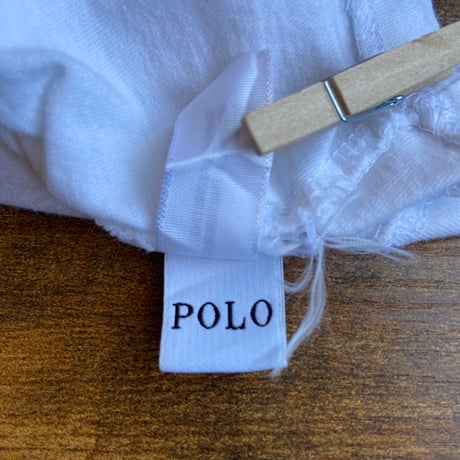 【POLO RALPH LAUREN】 マルチカラー ビッグポニー Tシャツ ホワイト メンズXXL