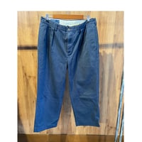90s 【Polo by Ralph Lauren】 ANDREW PANT  2タック チノトラウザーズ ネイビー w34 L34