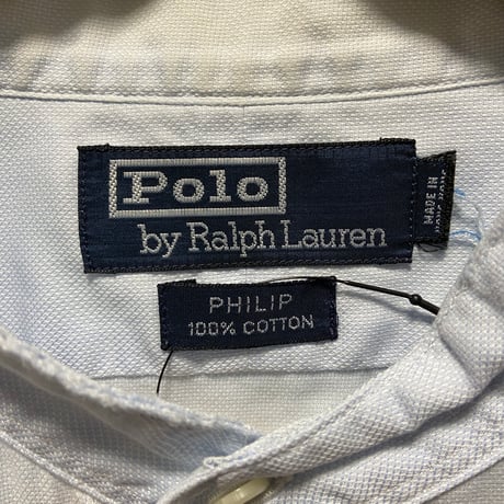 【Polo by Ralph Lauren】オックスフォードシャツ　PHLIP　ライトブルー