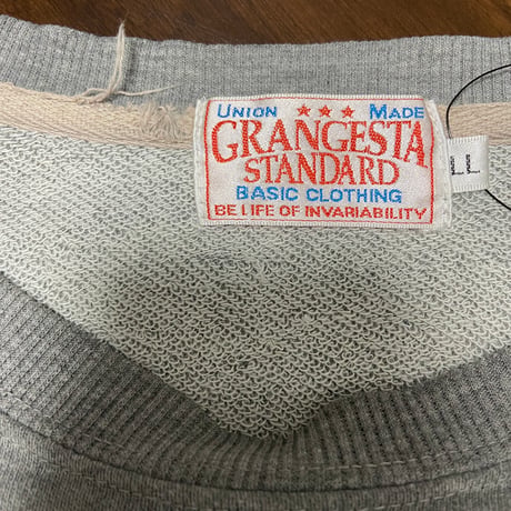 【GRANGESTA STANDARD】ユニバーシティ・ミネソタ　ロゴスウェット　グレー　ＬＬ