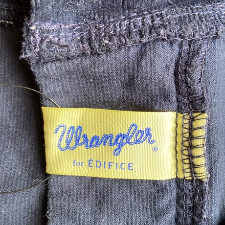 【ÉDIFICE別注】Wrangler ラングラー コーデュロイ ジョガーパンツ ネイビー Lサイズ