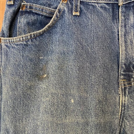 【Dickies】ダブルニー ペインターデニム W32 L30 / ディッキーズ ワークパンツ ジーンズ リアルペンキ汚れ 色落ち アメカジ