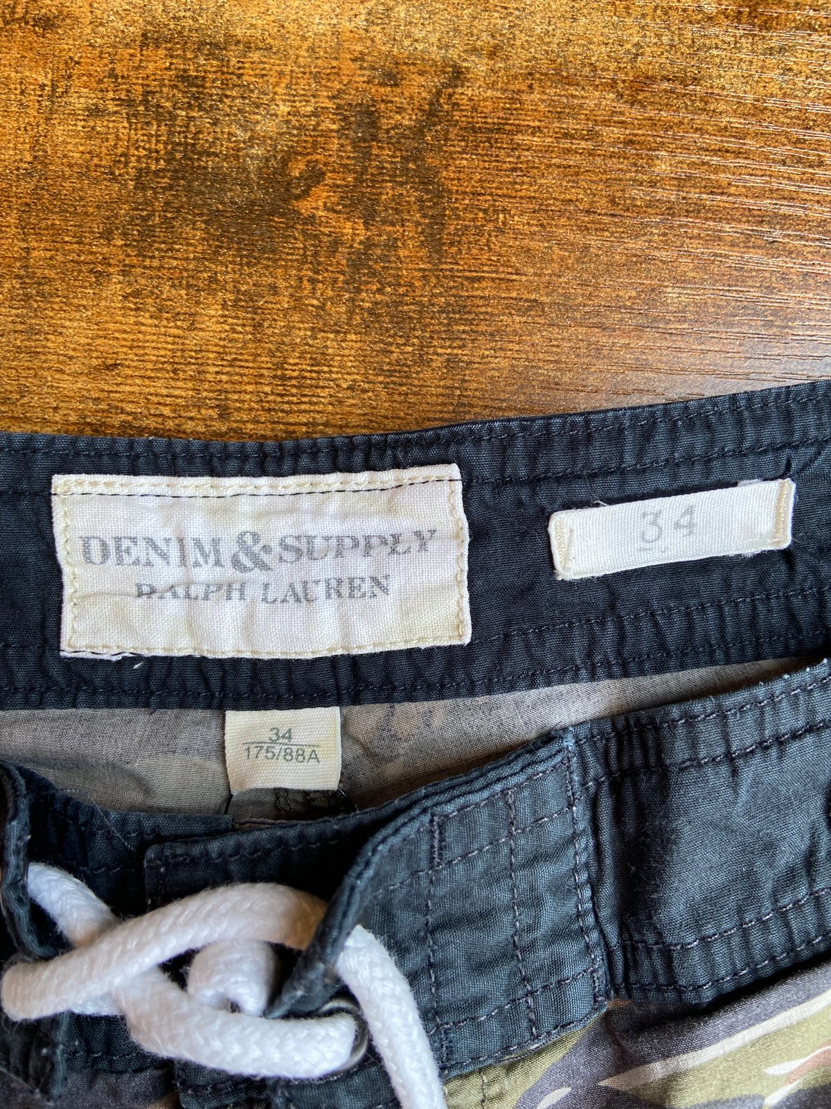 DENIM & SUPPLY】 ラルフローレン タイガーカモ イージー ショート 