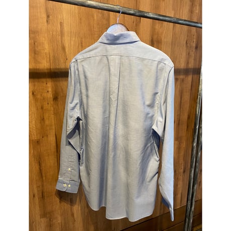 【Brooks Brothers】ノンアイロン BDシャツ L ブルー スーピマコットン リージェントフィット