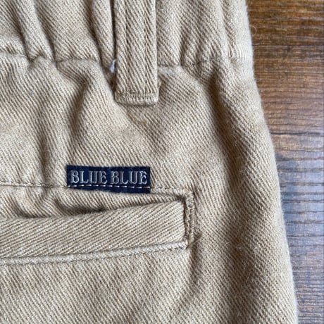【BLUE BLUE】 ウールコットン ブレンド ジョガーパンツ 聖林公司 日本製 [Size 3]