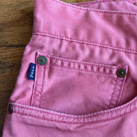 【Polo Ralph Lauren】スリムストレート チノパンツ ピンク系 メンズ