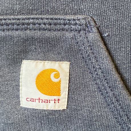 【Carhartt】 プルオーバーパーカー XLサイズ Manheim Chicago 企業ロゴ