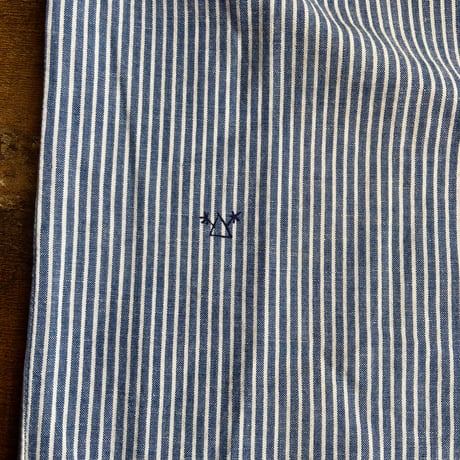 希少【Paul Smith RED EAR】 ヒッコリー ワークパンツ シンチバック ペインターパンツ ストライプ柄 XL