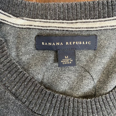 【BANANA REPUBLIC】クルーネックセーター　M