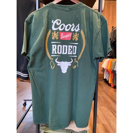 Coors Banquet RODEO プリントTシャツ Lサイズ TeeLuv企業Tシャツ アメカジ