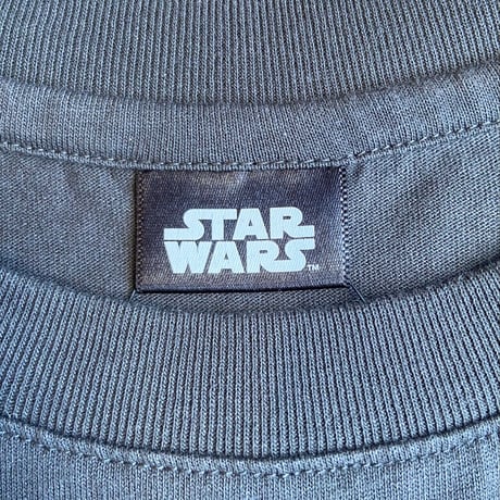 【STAR WARS】 日本版ポスターアート グラフィックTシャツ チャコールグレー L