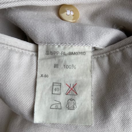 【POLO RALPH LAUREN】 ツータック チノパンツ 33インチ ANDREW PANT オフホワイト
