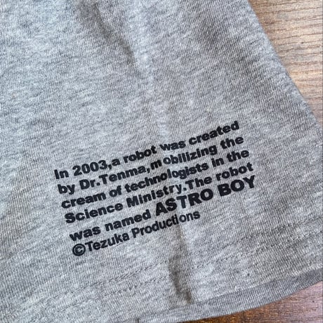希少【鉄腕アトム】 誕生記念 2003.4.7 Tシャツ L グレー 手塚プロダクション公式 ATOM DREAM