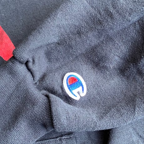 【Champion】  Barstool Sports コラボ スウェットパーカー L ブラック