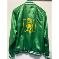 80s‐90s　USA製　【Westark】ヴィンテージ　スタジャン　L　グリーン
