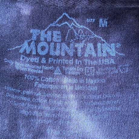 【The Mountain】  ピットブル アート マルチプリント タイダイ 長袖 Tシャツ M Dean Russo
