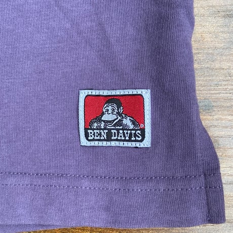 【BEN DAVIS】ゴリラ刺繍 長袖 ラガーシャツ Ｌサイズ