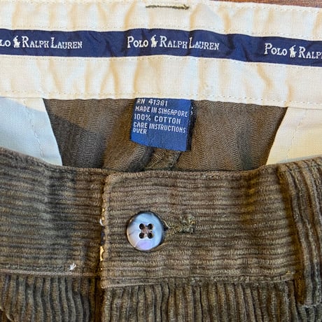 【POLO Ralph Lauren】 POLO CORDS  コーデュロイパンツ