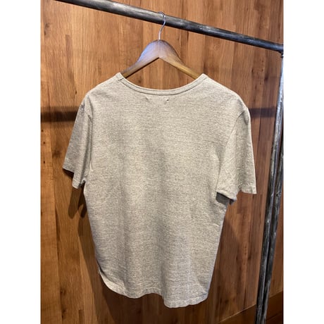 【The DUFFER of St.GEORGE】 NEW YORK カレッジロゴ プリントTシャツ  日本製  L| グレー
