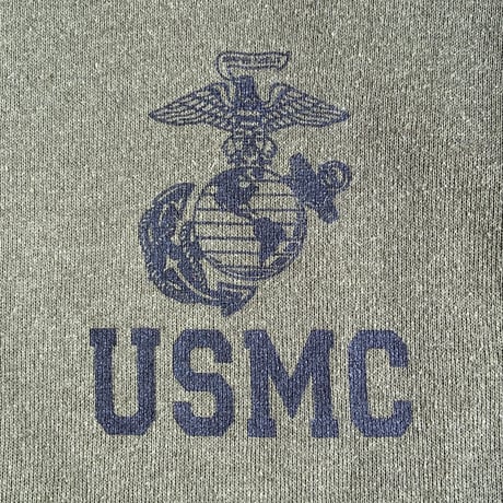 【米軍実物】USMC スウェットシャツ XL オリーブドラブ 海兵隊 CAC製