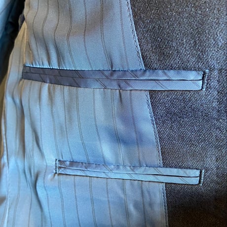【UNITED ARROWS】【GREEN LABEL RELAXING 】リメイクカスタム・ワッペン付紺ブレザー