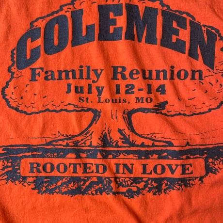 COLEMEN　ファミリーリユニオン　プリントTシャツ　Lサイズ