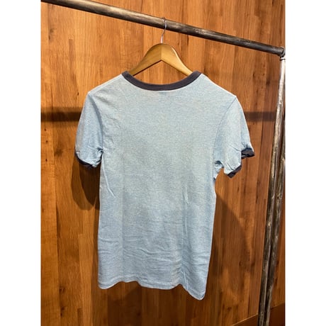 【RUSSELL ATHLETIC】 UNIVERSITY OF NEW PORT カレッジ リンガーTシャツ M