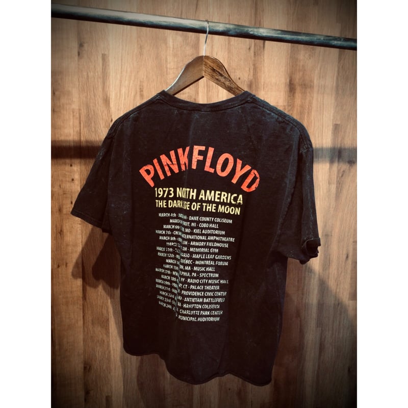 公式ツアーT【PINK FLOYD】 ピンクフロイド 1973北米ツアー 狂気