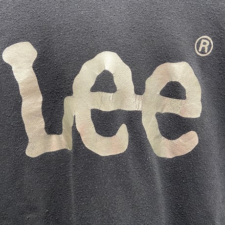 【Lee】 フード付きパーカー　L　ブラック