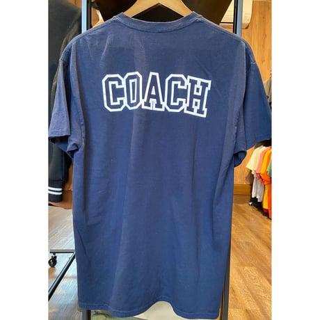 GILDAN DryBlend Tシャツ COLONIAL FIELDHOCKEY CLUB COACH  Lサイズ ネイビー