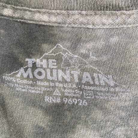 【THE MOUNTAIN】 ネイティブ・ピースマーク タイダイ Tシャツ L