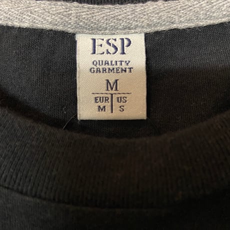 【ESP】「MONDAY STRIKES BACK  Tシャツ　ブラック　M