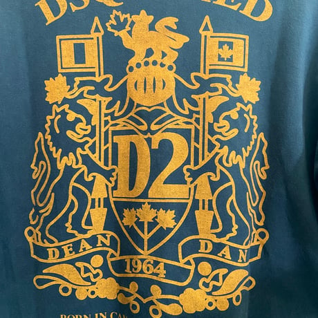 【DSQUARED2】ディースクエアード　ロングTシャツ　M