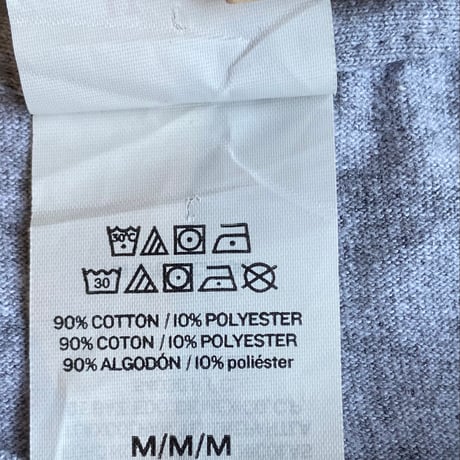 【Hanes】 カレッジプリントTシャツ グレー M マーチングバンド バックプリント