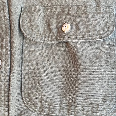 USA製【Carhartt】コットンシャツ　M　REGULAR　オリーブ