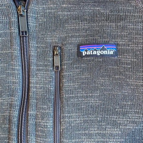 【Patagonia】 Mサイズ  P-6ロゴ フルジップ ジャケット/フリース　グレー系