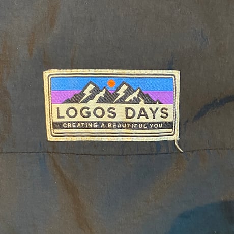 【LOGOS DAYS】 ロゴスデイズ フード付き マウンテンパーカー 黒 ボア裏地 Lサイズ