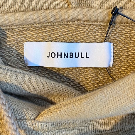 【Johnbull】　RAGE/THE KNITTING MACHINE プリントフーディ M ベージュ