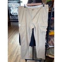 【Denim & Supply Ralph Lauren】 リップストップ カーゴパンツ 36×32 ベージュ