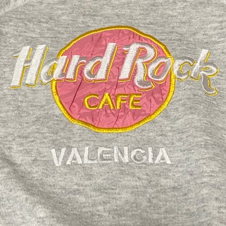 USA製【Hard Rock Cafe】 VALENCIA スウェット グレー Lサイズ